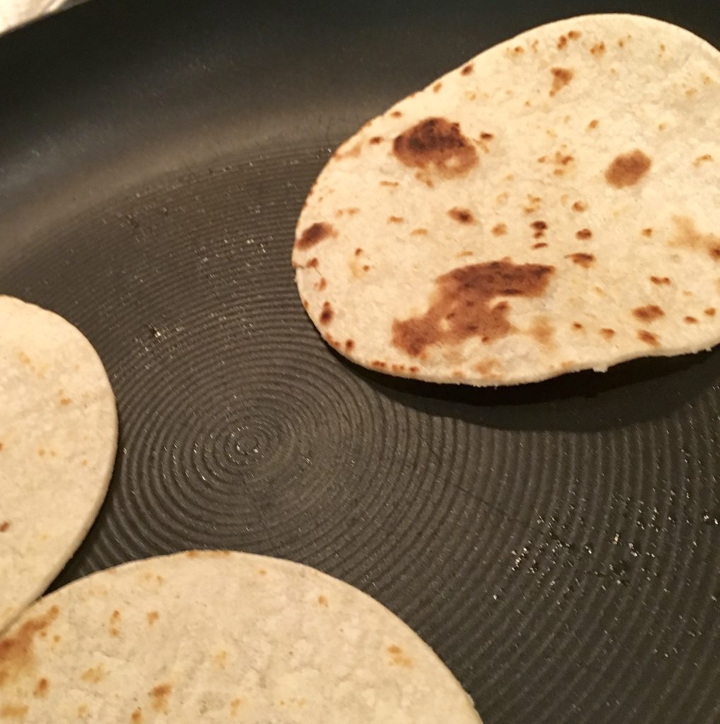 Heating Pre-prepared Corn Tortillas
